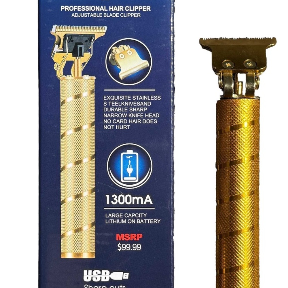 Professional Hair Clipper - Gold